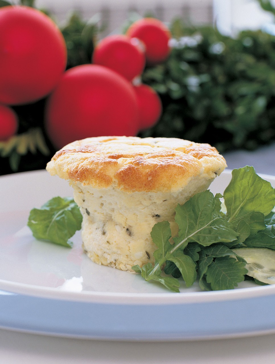 Twice-Cooked Goat Cheese Soufflés