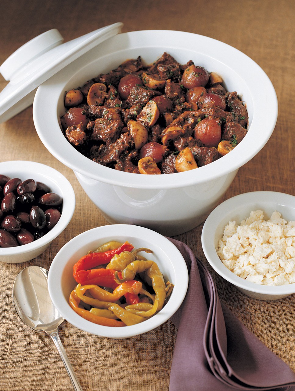 Beef Stew With Greek Flavours