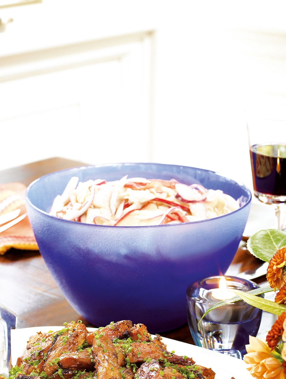 Pear and Cabbage Slaw