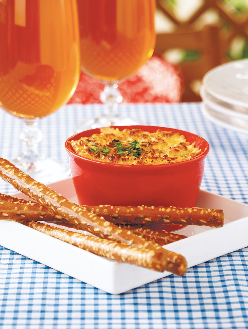 Roasted Onion and Cheddar Dip