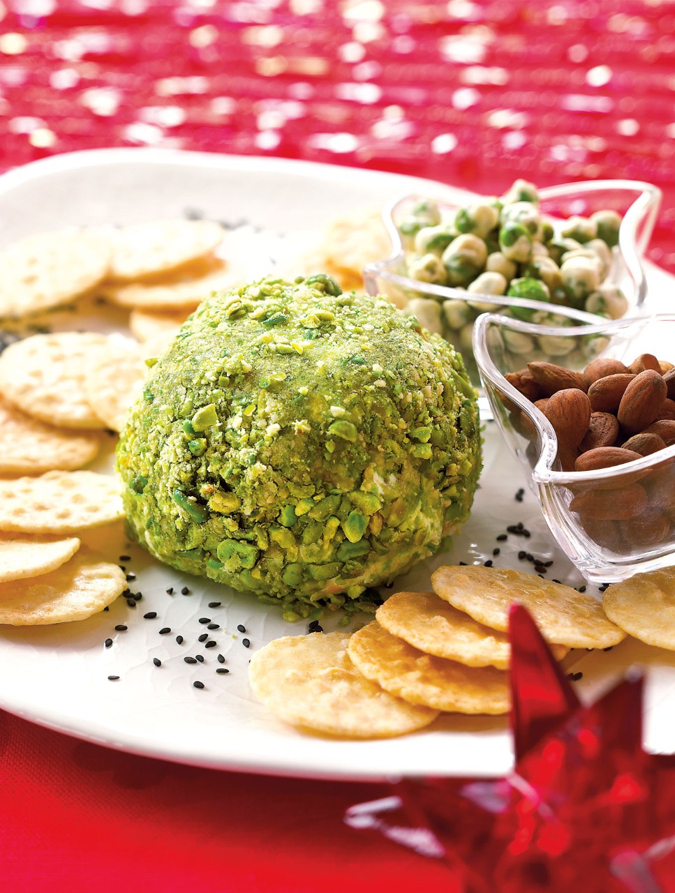 Chèvre Cheese Ball with Wasabi