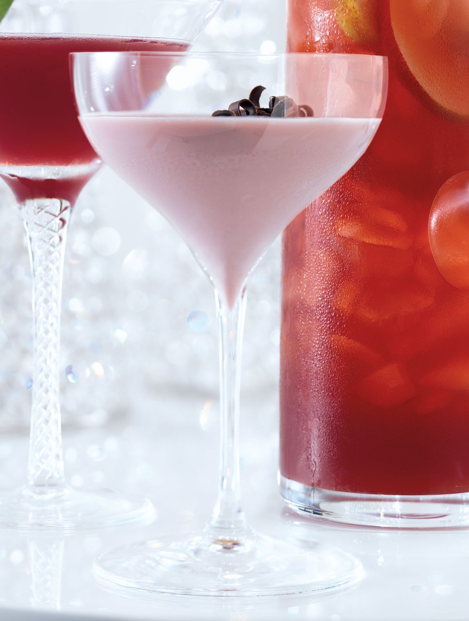 Raspberry Truffle Martini
