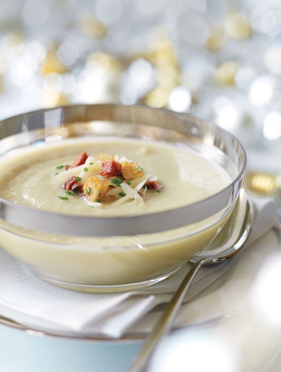 Savoy Cabbage and Celeriac Soup