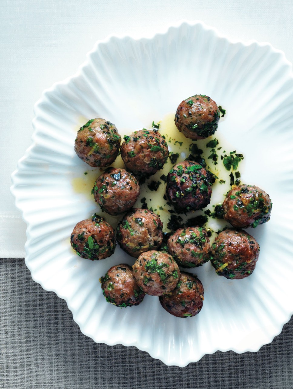 Lamb Meatballs with Moroccan Flavours