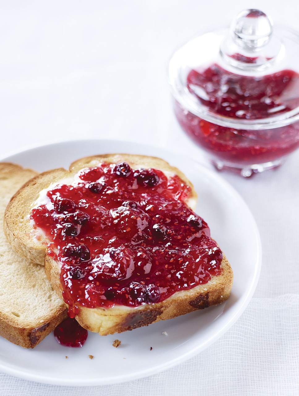Strawberry, Raspberry & Redcurrant Jam