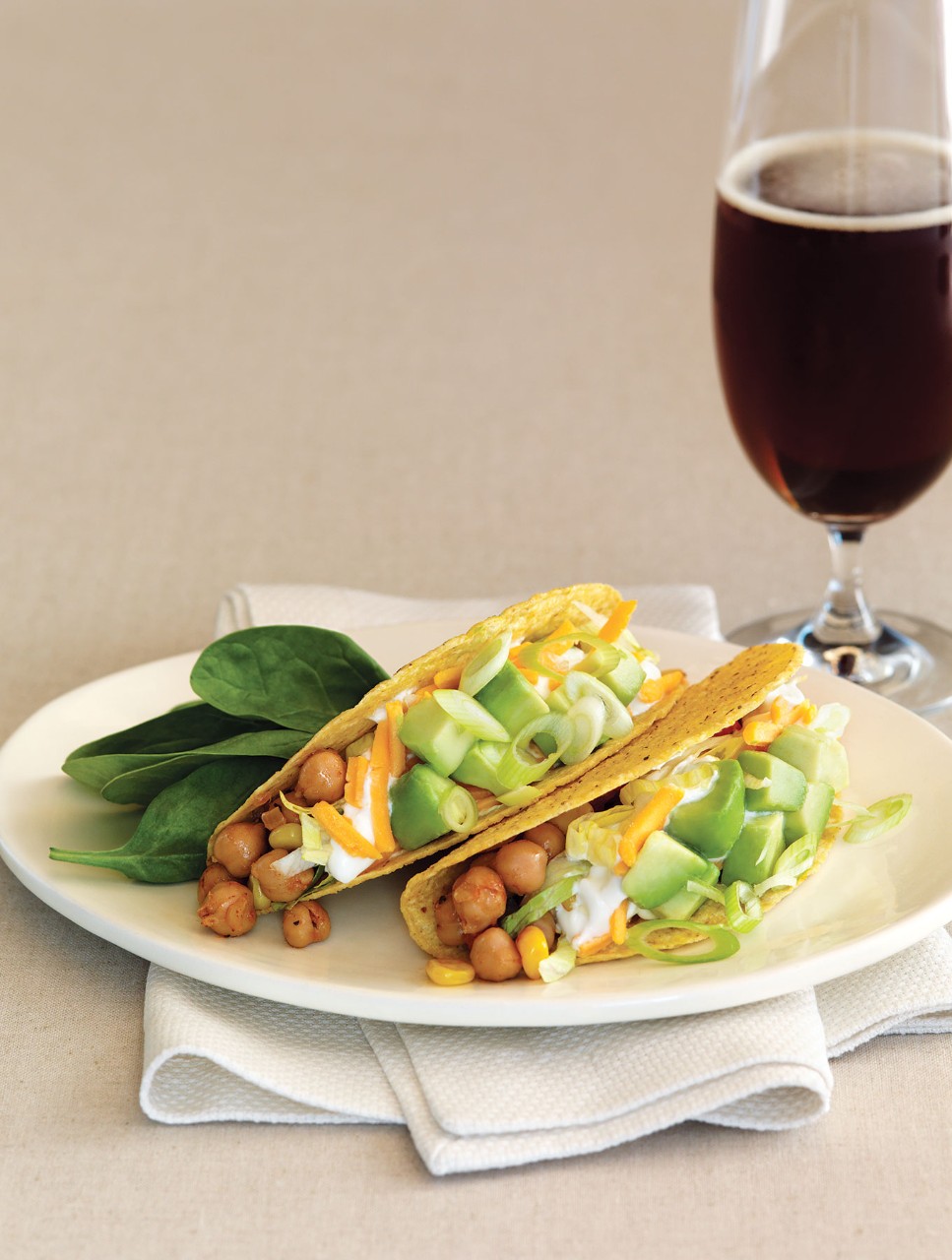Spicy Chickpea Tacos