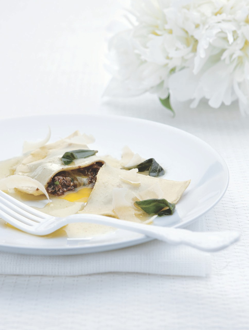 Tortelli with Mushrooms & Chives