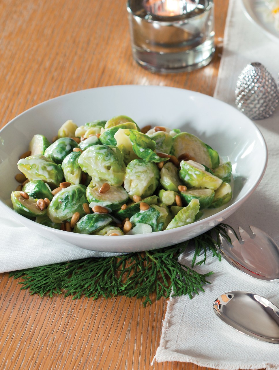 Roman-Style Brussels Sprouts