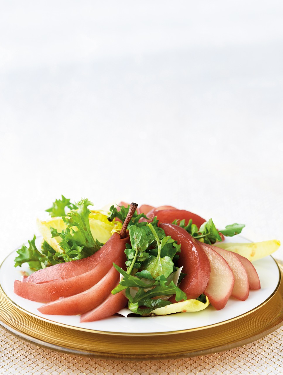 Salad with Confit of Pears