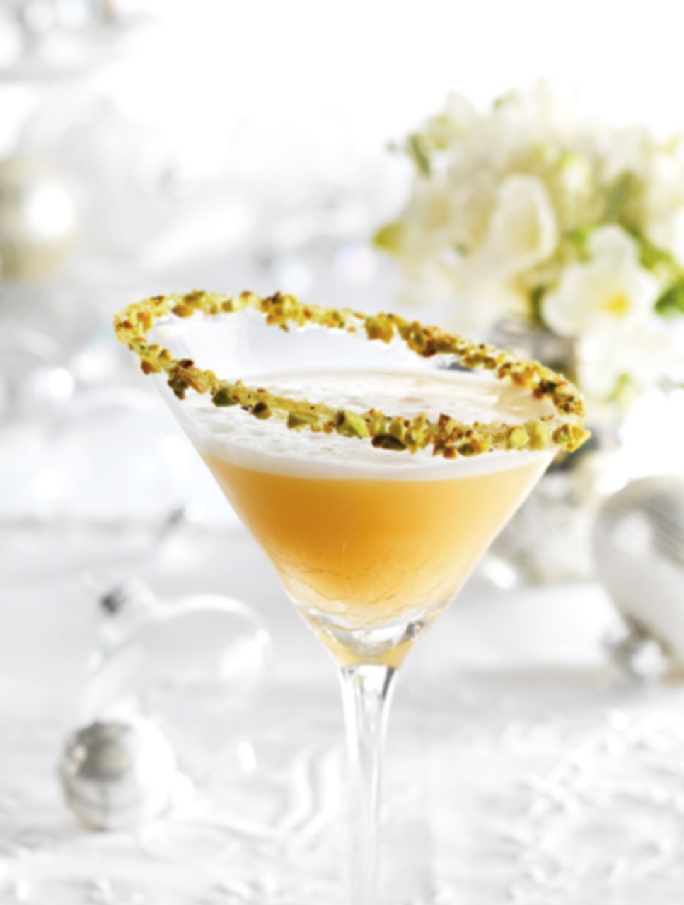 Cocktail-dessert à la pistache et à l’érable