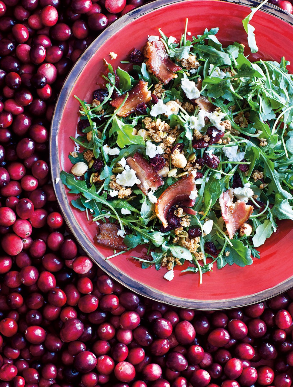 Cranberry & Hazelnut Granola Salad