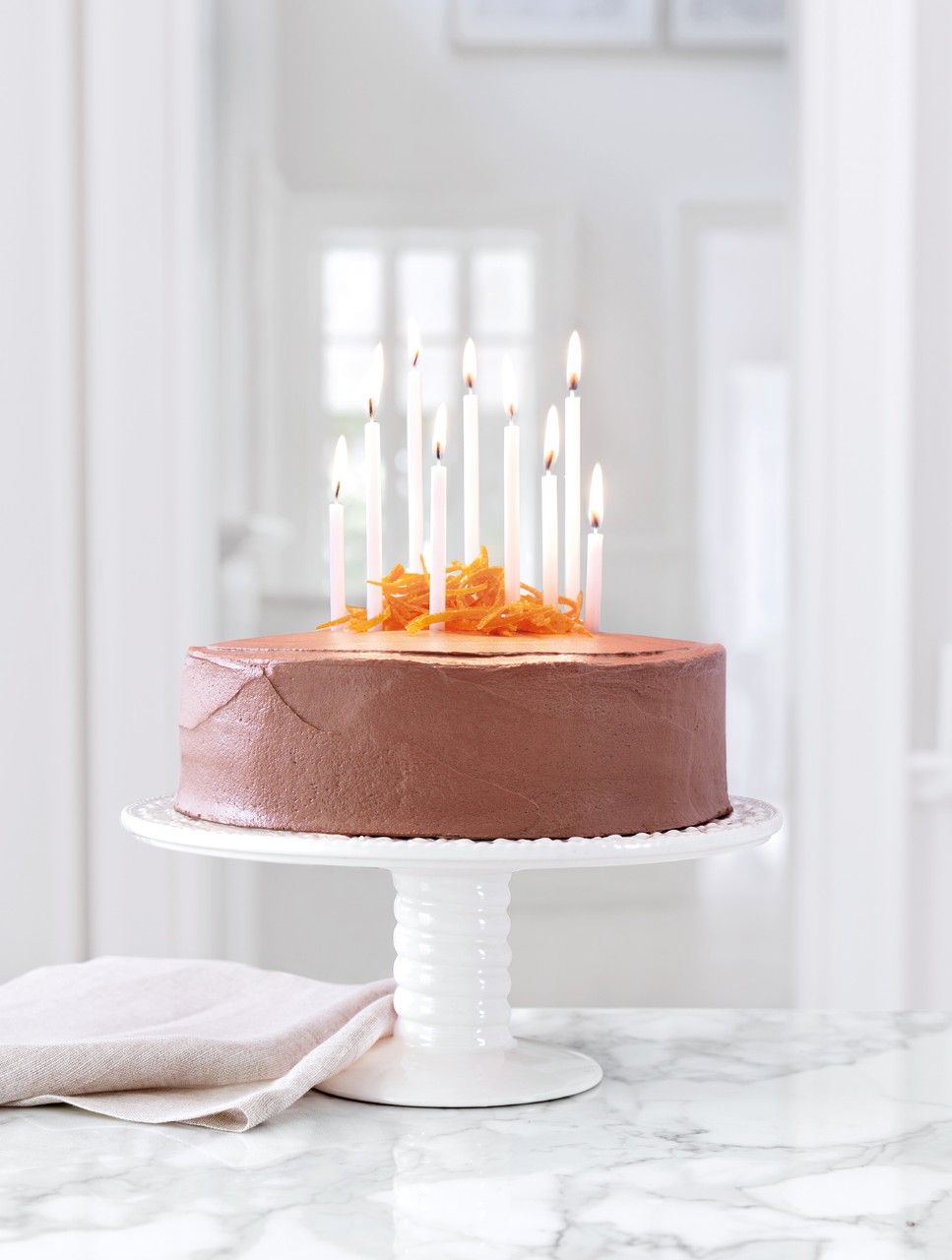 Orange, Icewine & Chocolate Layer Cake