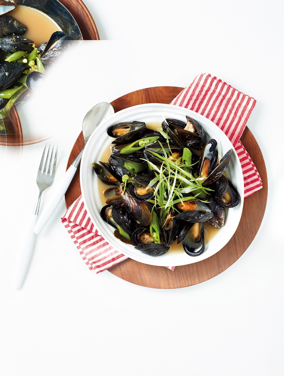Wok-Steamed Mussels