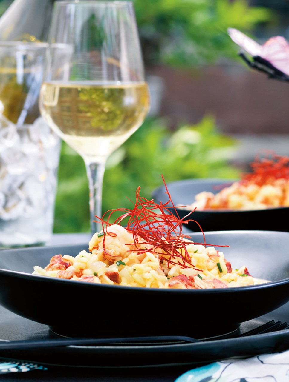 Oven-Baked Lobster Risotto