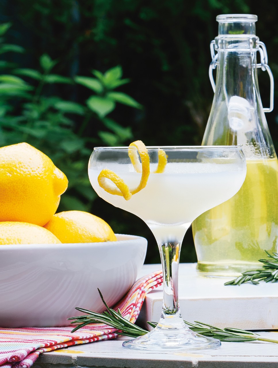 Rosemary Caipirinha