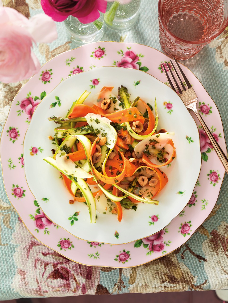 Spring Salad of Asparagus & Carrots