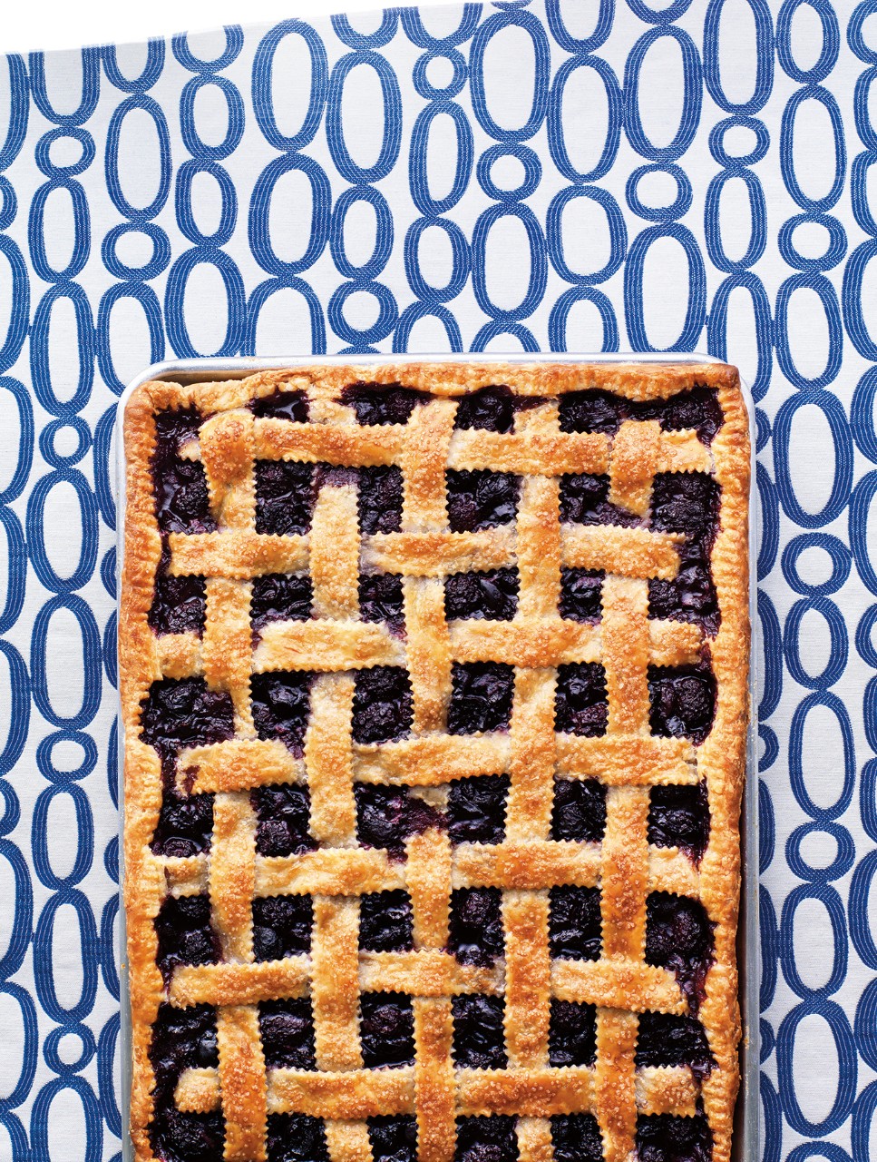 Sweet Cherry & Blackberry Lattice Pie