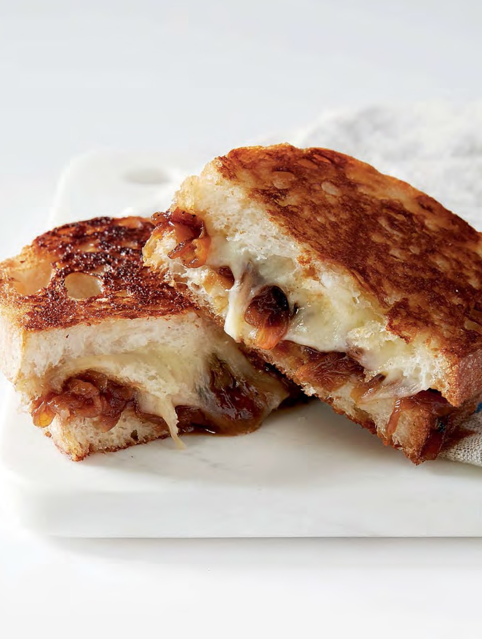 Grilled Cheese Panini with Amaro Onions