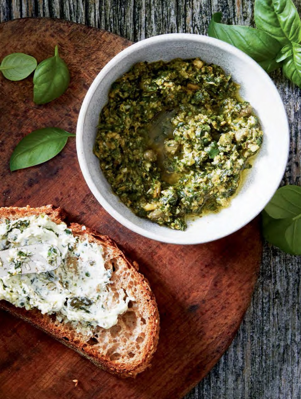 Pickled Pesto
