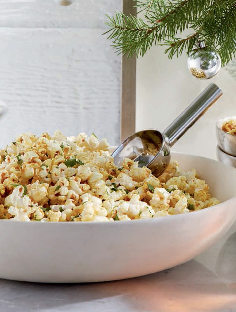 Curried Coconut Popcorn