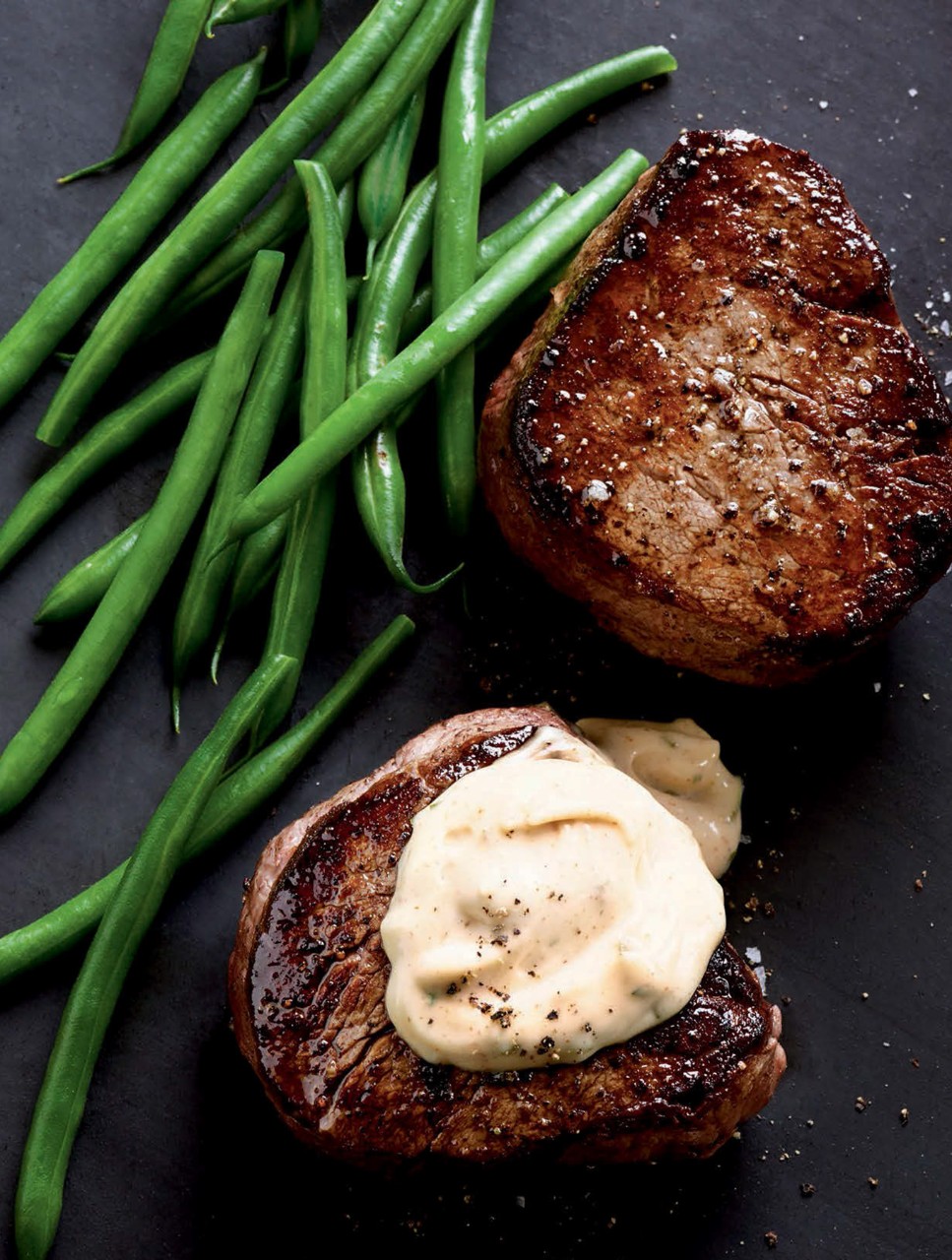 Beef Fillet Steaks with Brown Butter Béarnaise