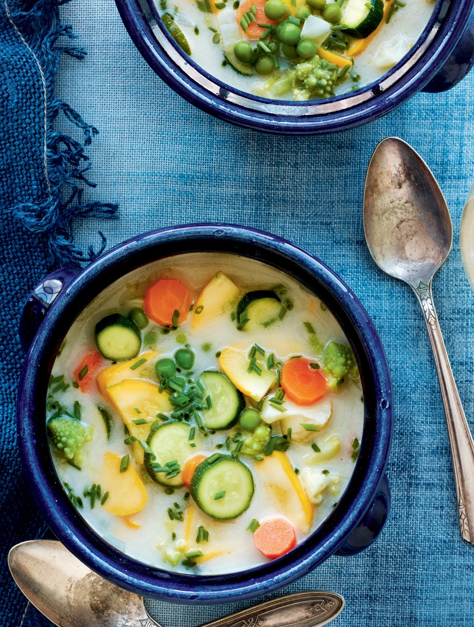 Baby Vegetable & Tahini Soup