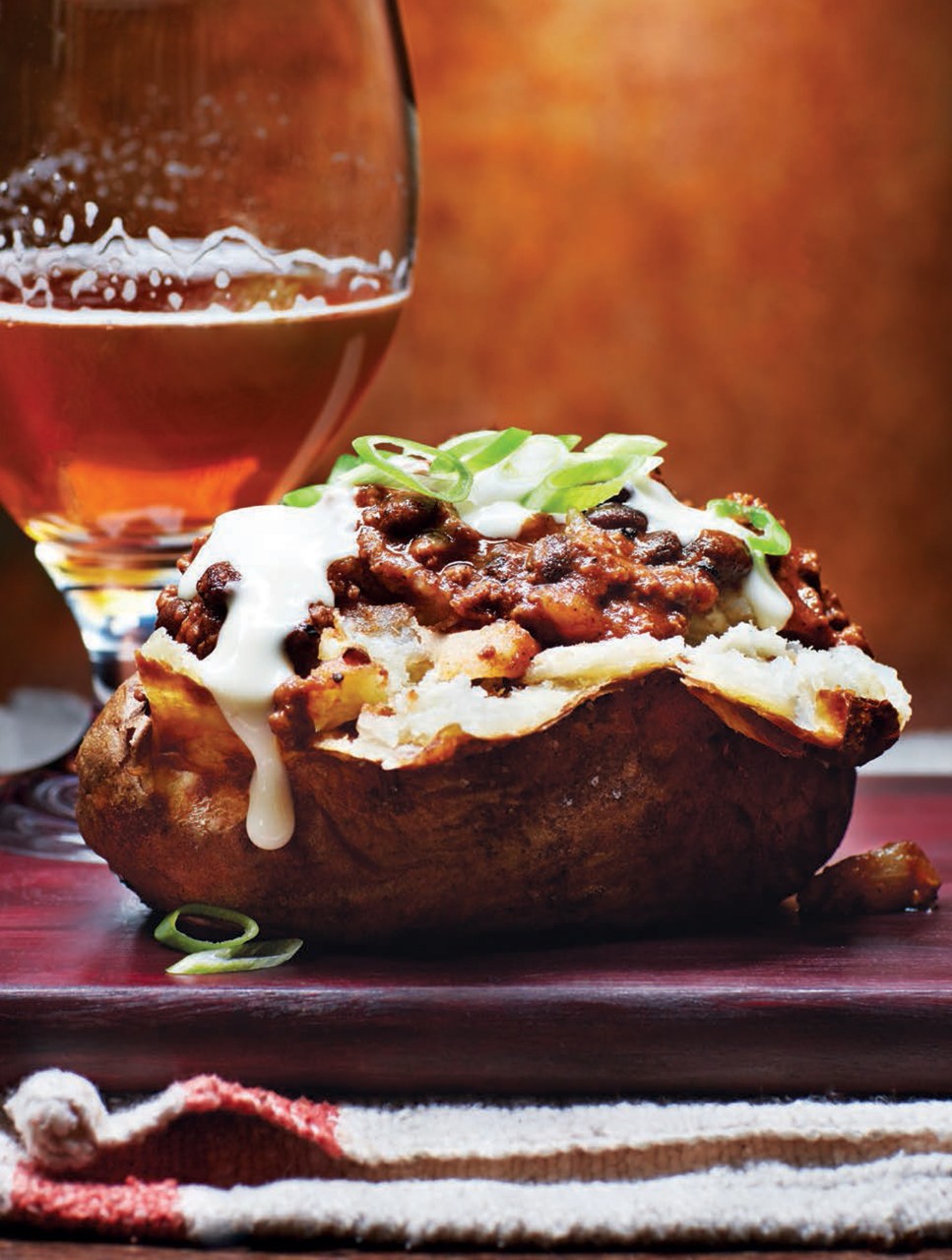 Loaded Smoked Cheddar & Chili Potato