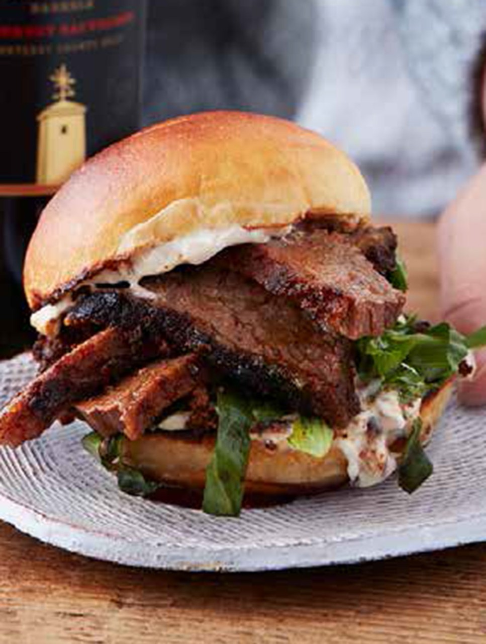 Low-and-Slow Spiced Brisket Sandwiches