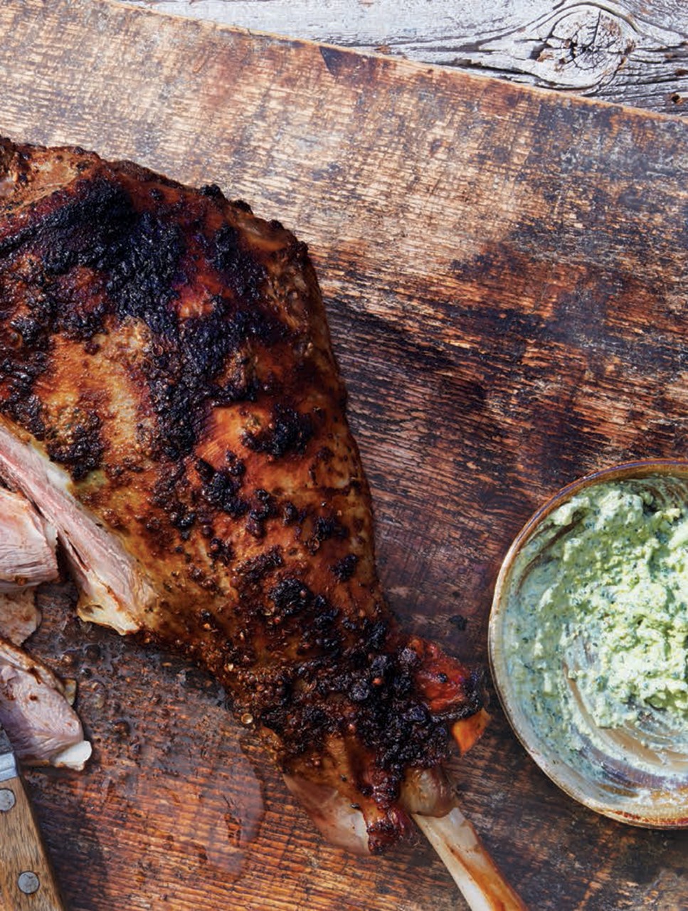 North African Spiced Whole Leg of Lamb
