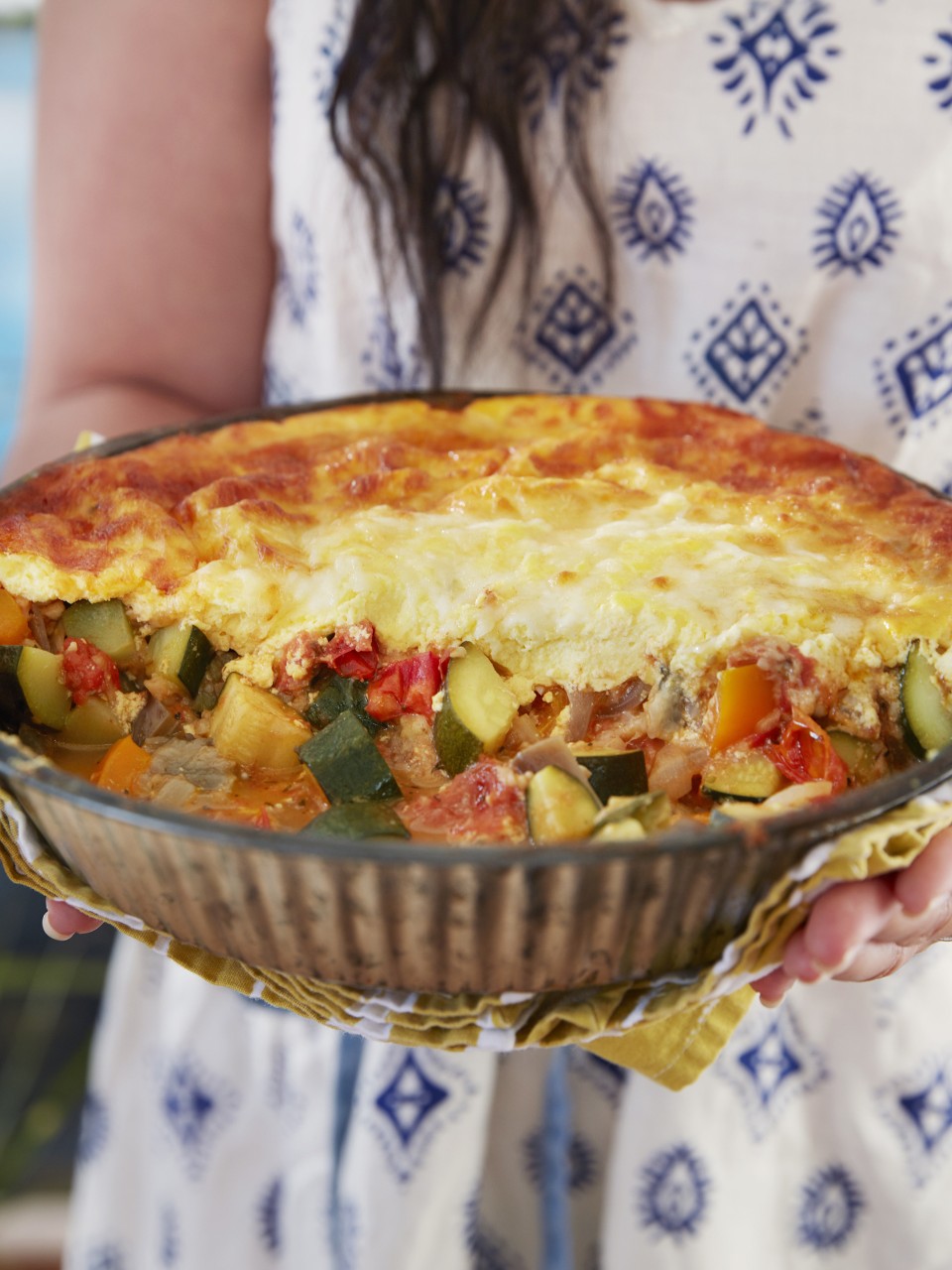 Cheese-Topped Summer Ratatouille