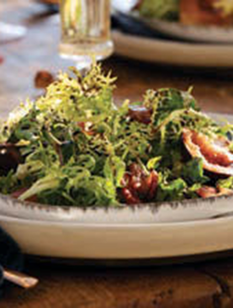 Roasted Fig & Pancetta Salad