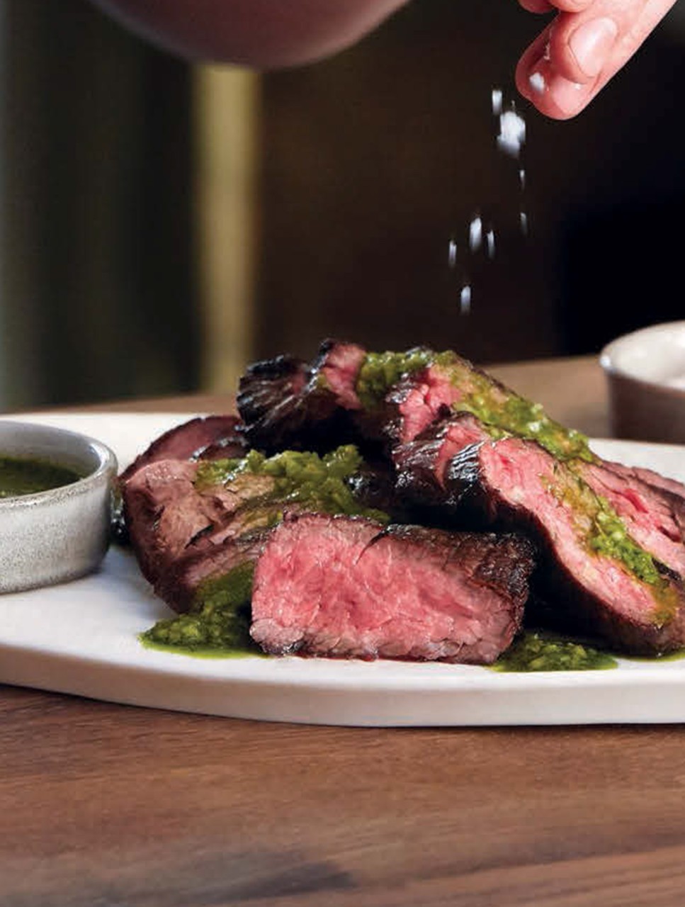 Bavette with Chimichurri, Argentinian Style