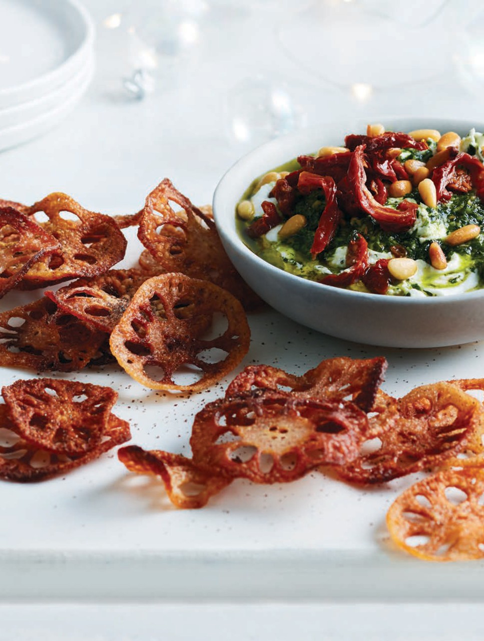 Smoked Sea Salt Lotus Chips