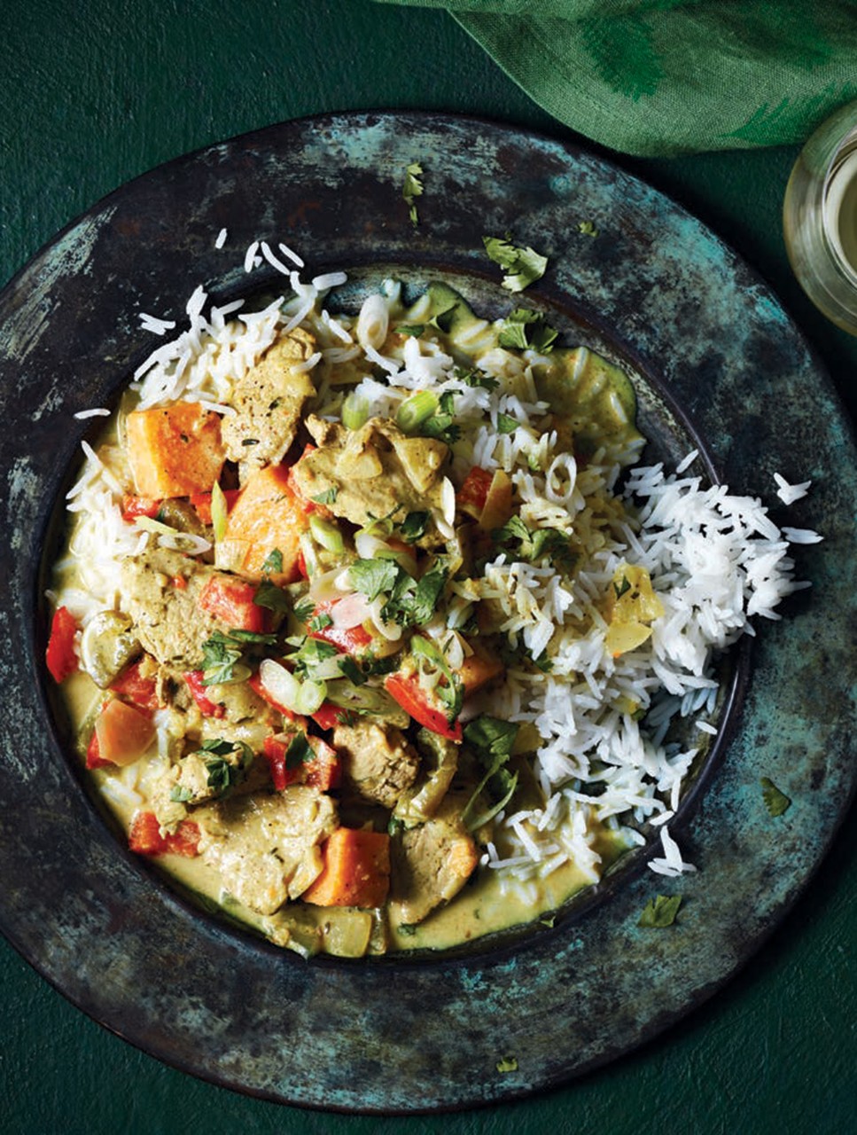 Caribbean Coconut Lime Pork Curry