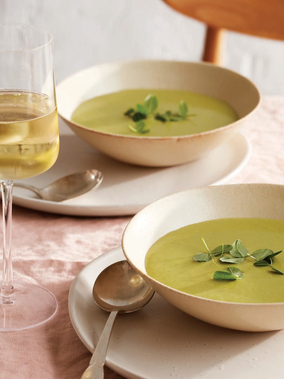 Silken Asparagus Soup