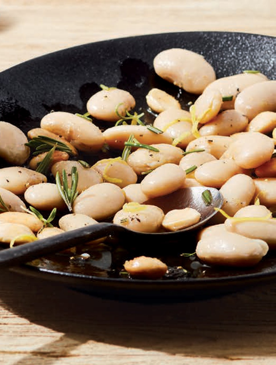 Marinated Lima Beans & Marcona Almonds