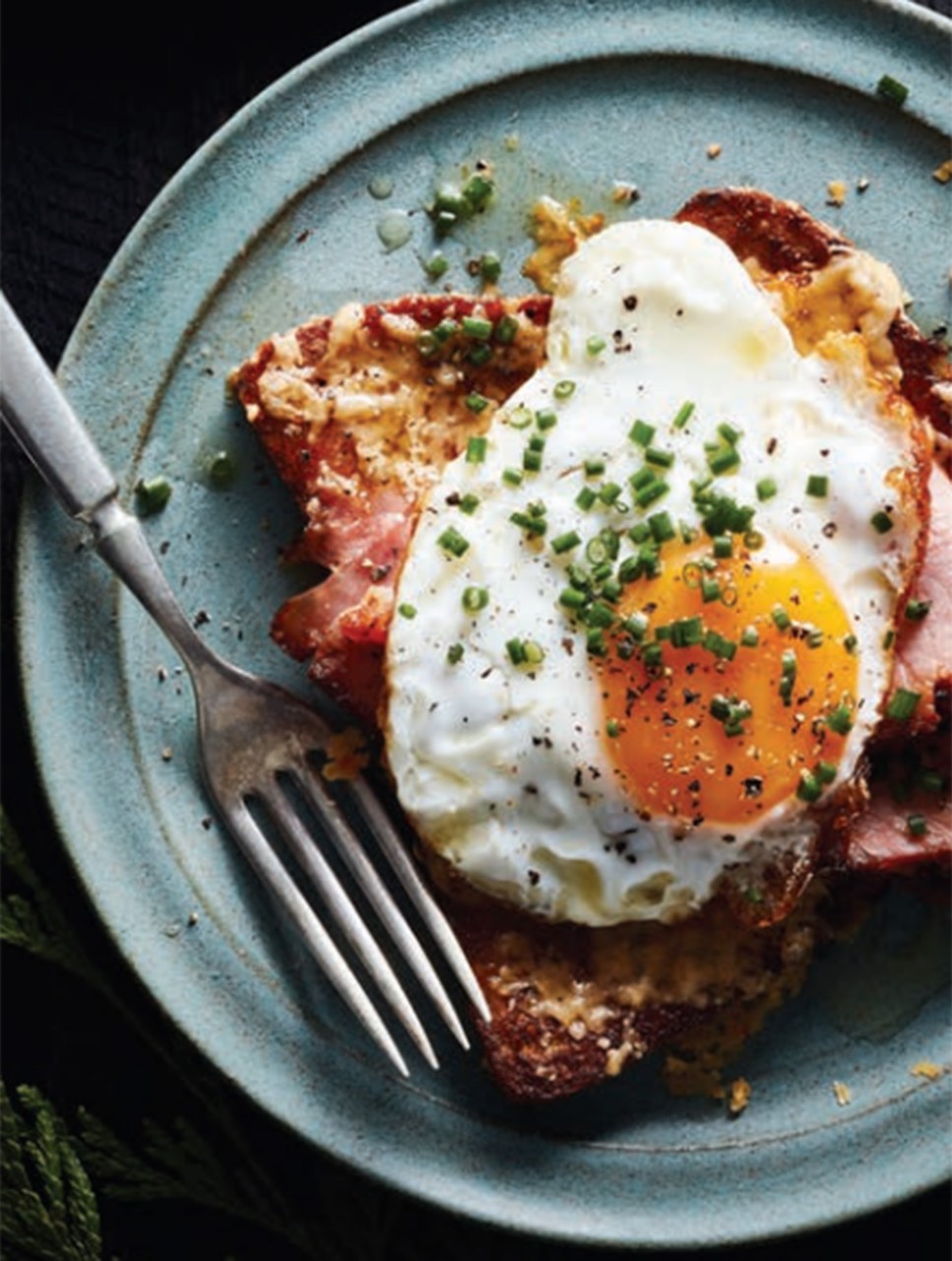 Sheet Pan Ham and Eggs