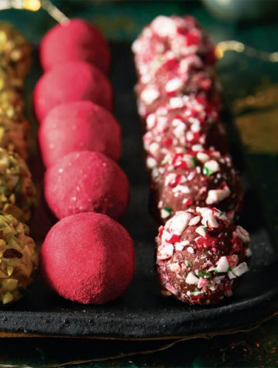 Strawberries & Cream Brigadeiros