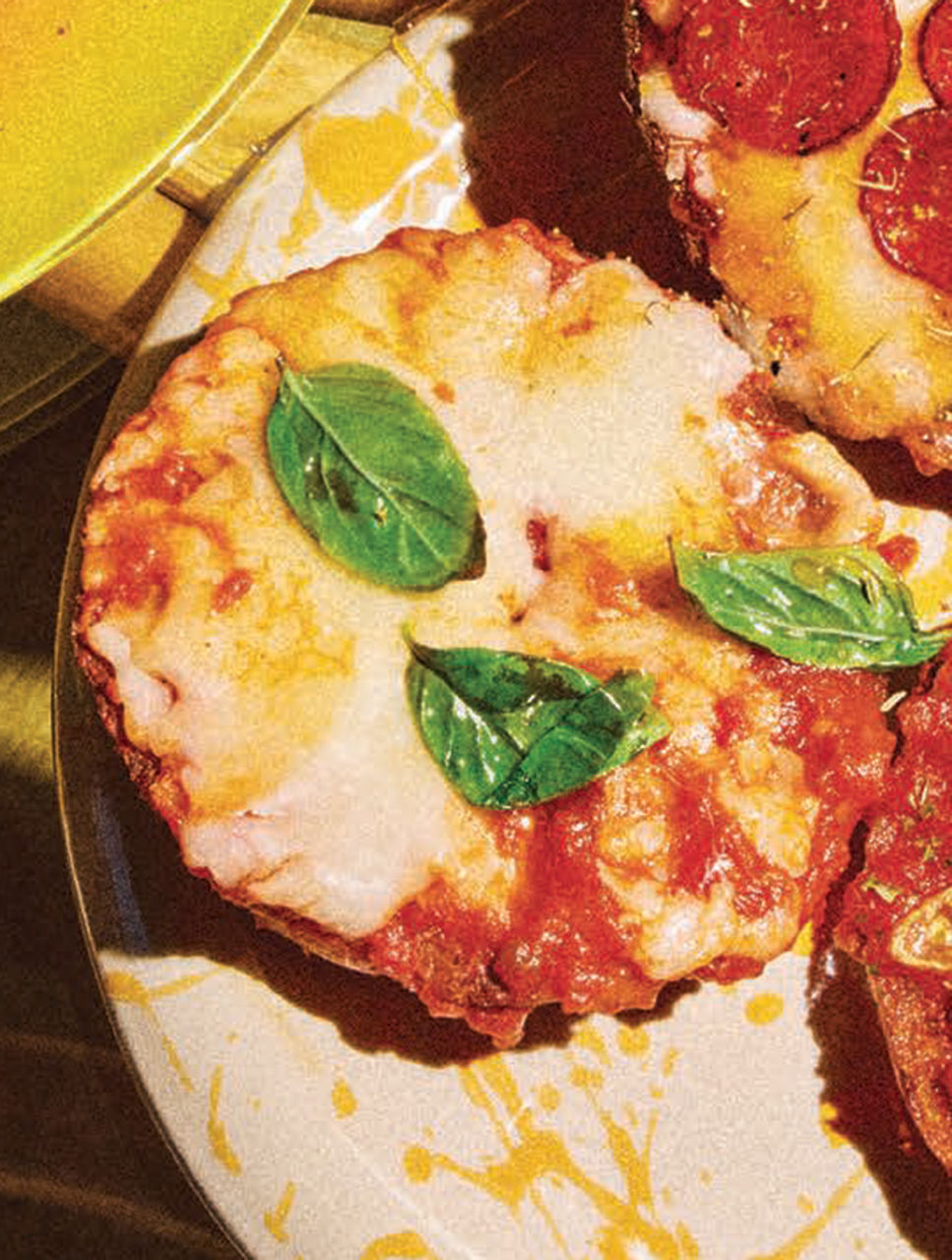 Margherita Pizza Bagels
