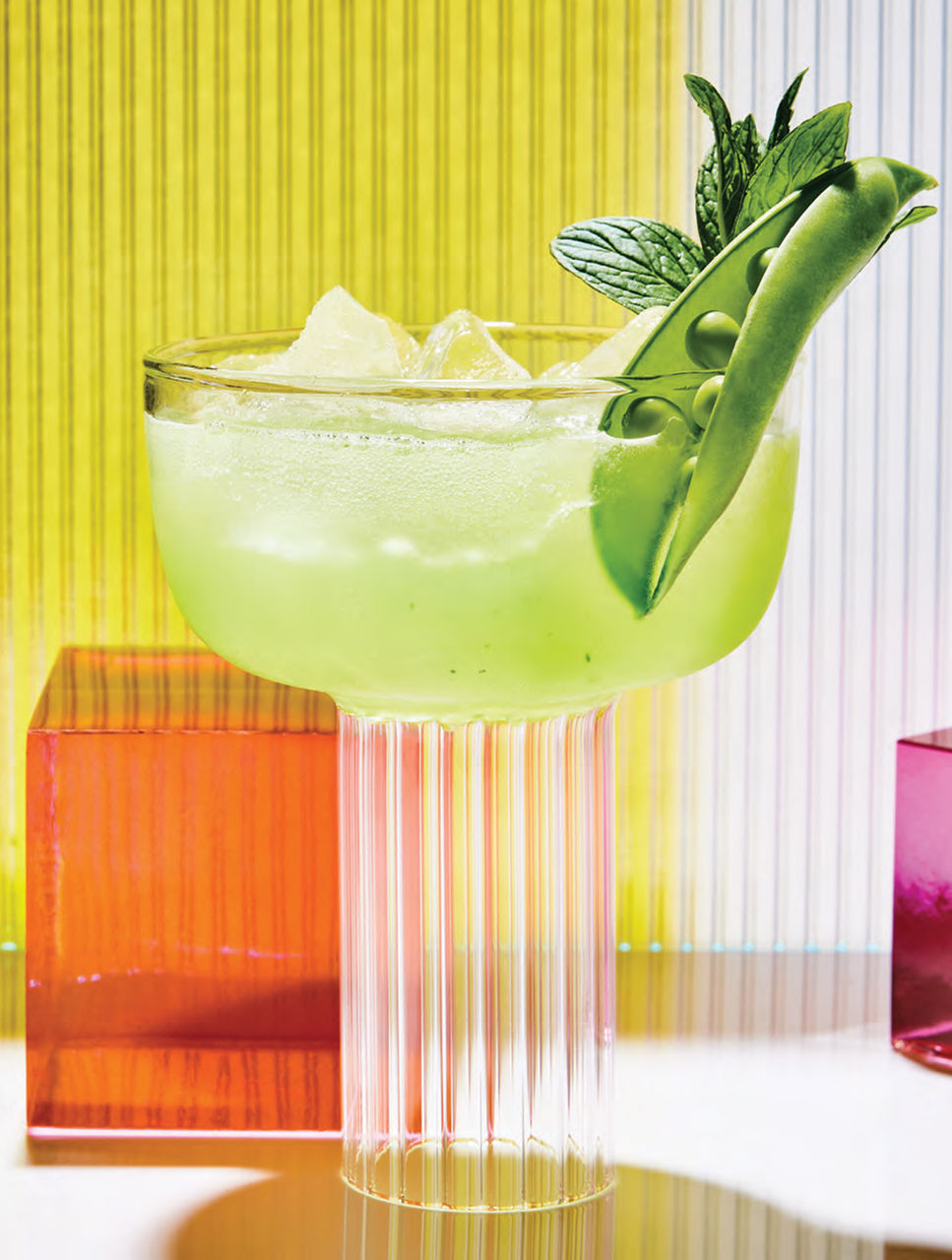 Snap Pea Simple Syrup