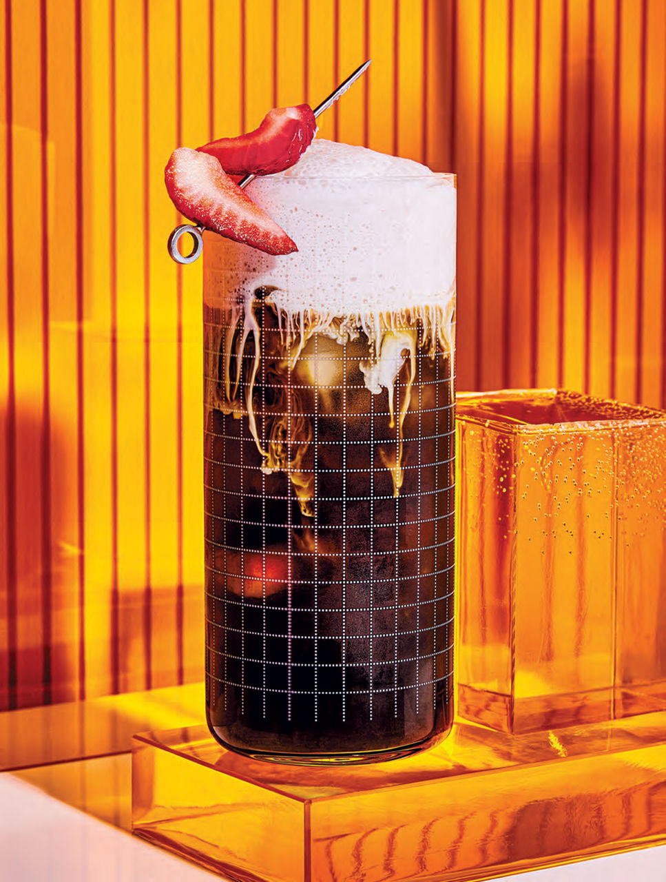 Strawberry Almond–Infused Cold Brew