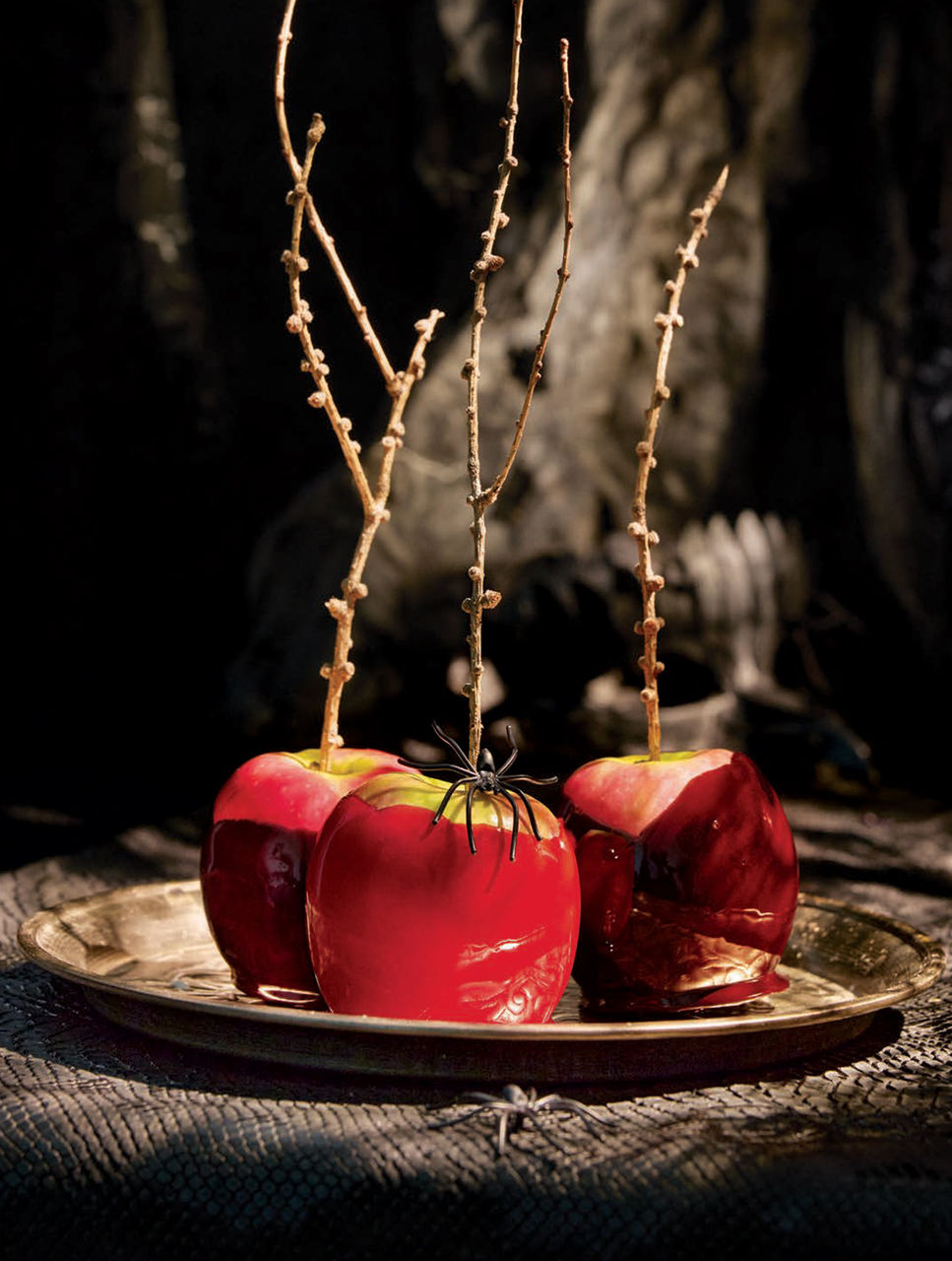 Mini Cursed Candied Apples