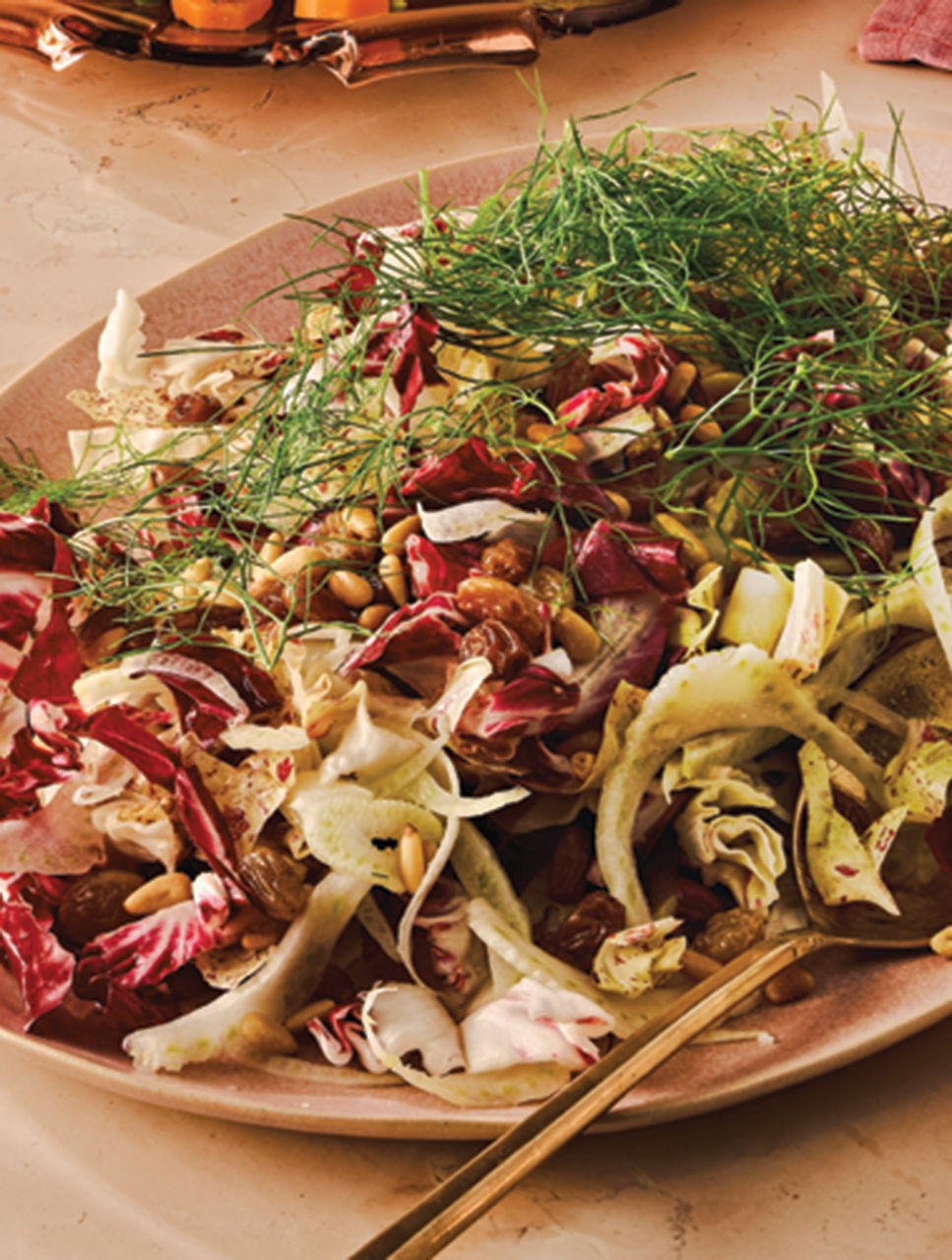 Salade radicchio-fenouil