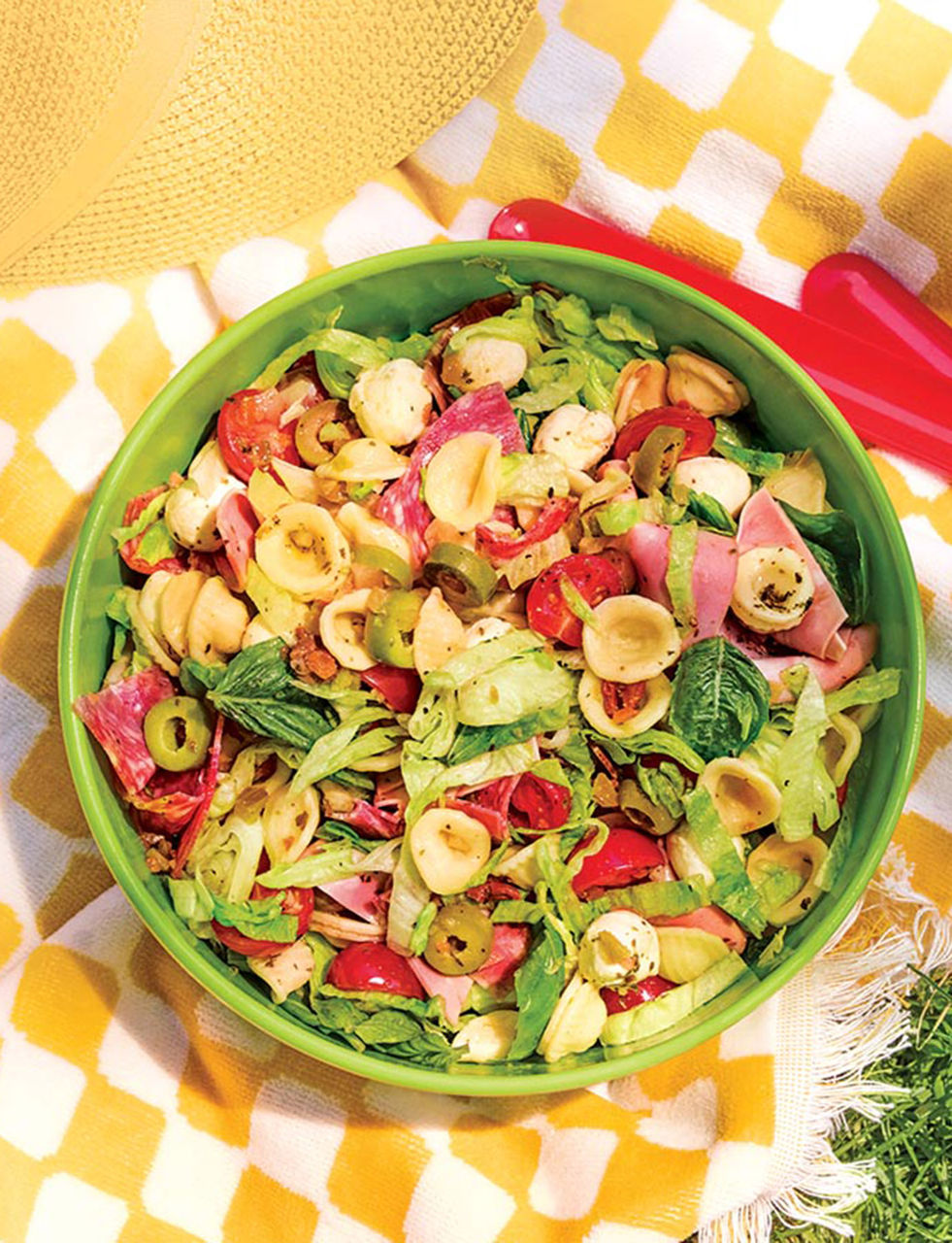 Salade de pâtes alla muffuletta