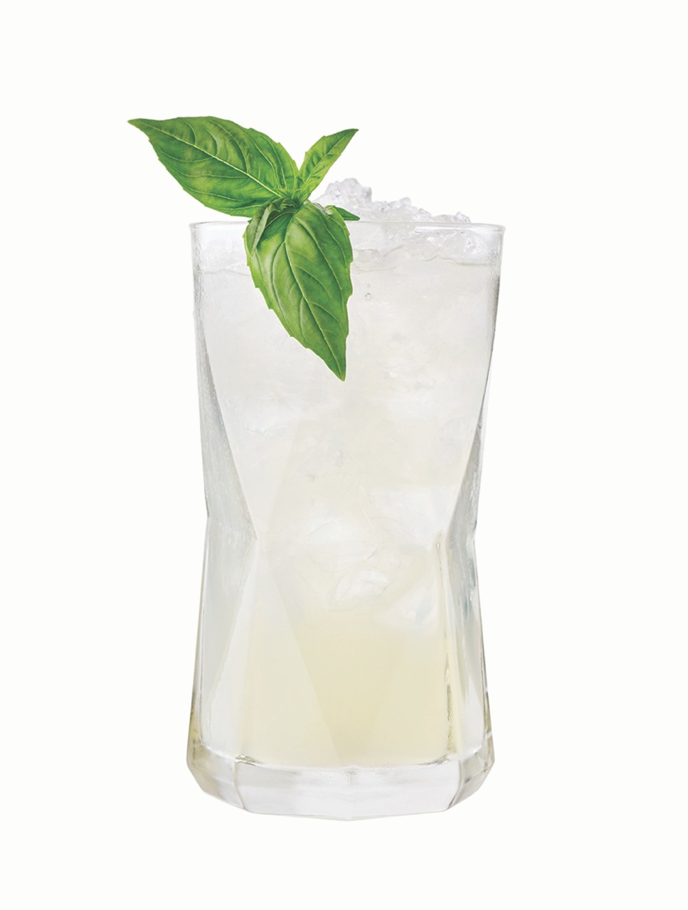 Coco-Basil Cocktail