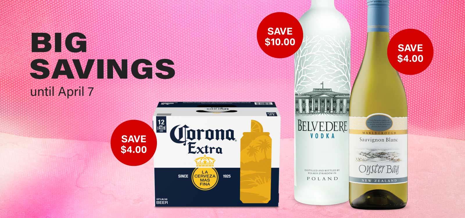 Big Savings until April 7
