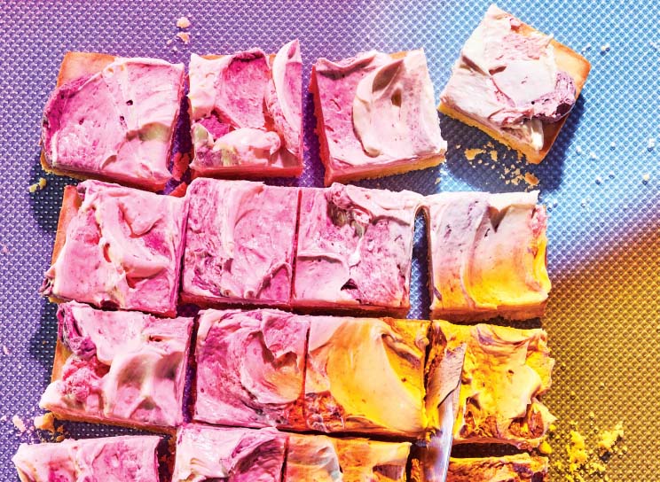 Biscuits au sucre marbrés