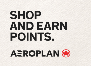 Earn Aeroplan Points in Store