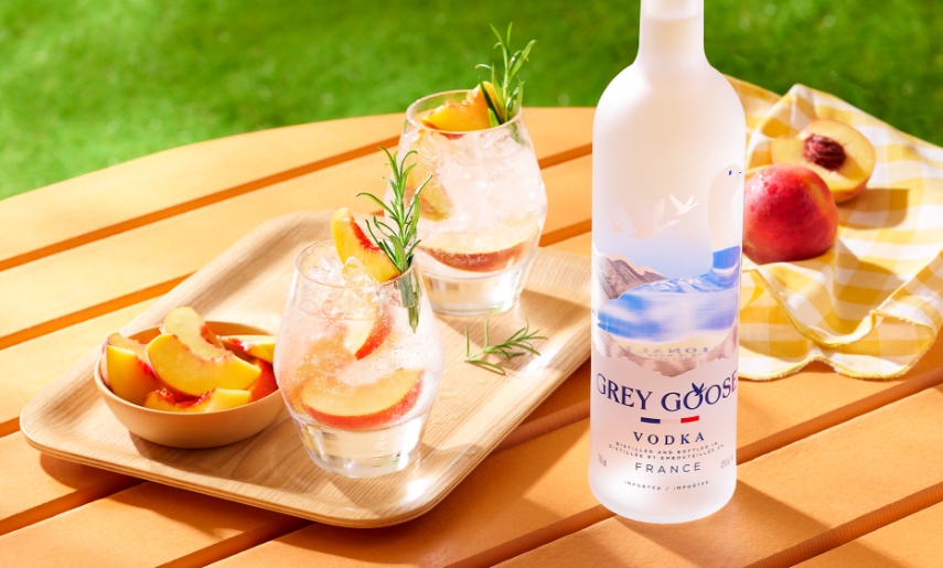 Des boissons qui ont la pêche