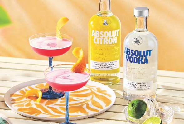 Classic and Flavoured Absolut Vodkas